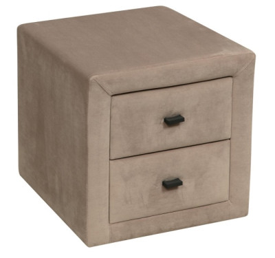 Тумба прикроватная 06.34 - 01 Гамма велюр хумус