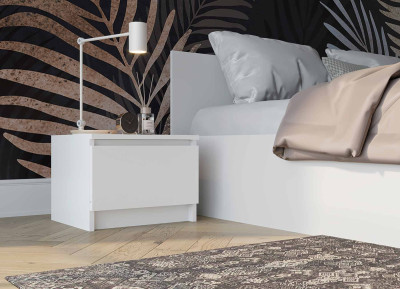 Тумба прикроватная белый Мори ТПМ400.1