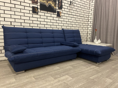 Диван угловой Сноуден с оттоманкой Veluta LUX 26
