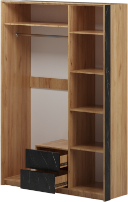 Шкаф для одежды трёхстворчатый Ольга 4