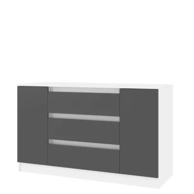 Комод 1200 Парус, белый/Графит