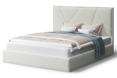 Кровать Ингрид, 1200*2000 мм, серо-белый