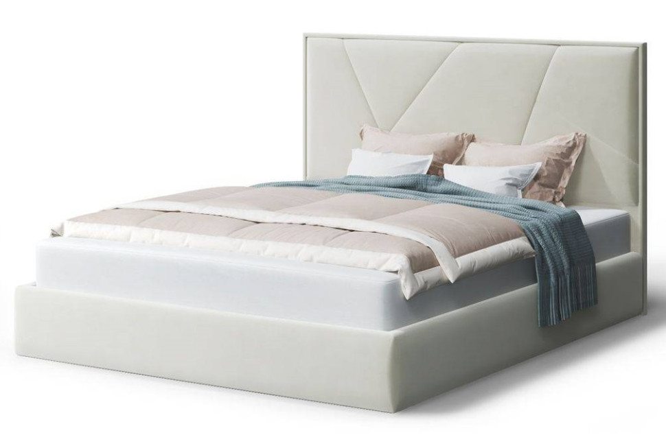 Кровать Ингрид, 1200*2000 мм, серо-белый