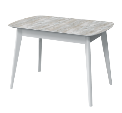 Стол обеденный Прайм 1400мм сосна онтарио/белый