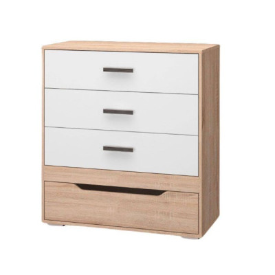 Комод Джуниор дуб сонома/ дуб сонома-белый