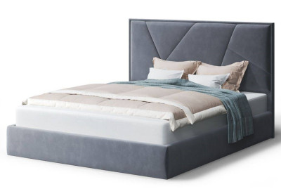 Кровать Ингрид, 1200*2000 мм, темно-серый