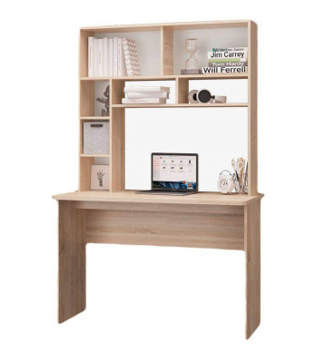 Полка-надставка Джуниор, дуб сонома/белый