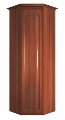 Шкаф угловой для одежды Визит-15 коричневый