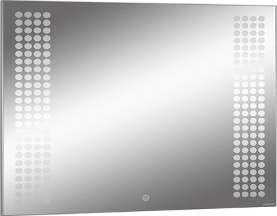 Зеркало Cosmo 90 alum с подсветкой Sansa