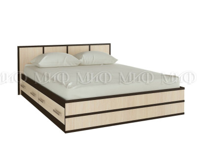 Кровать 1200 с ящиками "Сакура"