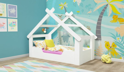 Кровать Теремок Лайт белый