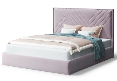 Кровать МИРА NEO 15 лиловый (без опор, б/основания, б/матраса)
