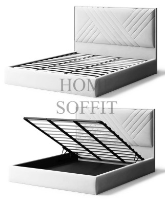 Кровать МИРА NEO 15 лиловый (без опор, б/основания, б/матраса)