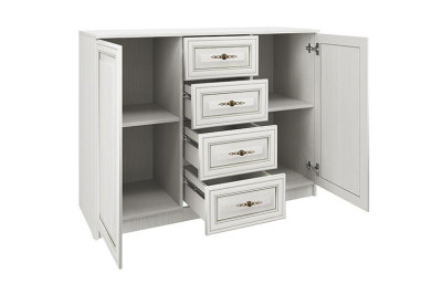 Комод 06.65 Габриэлла сандал белый