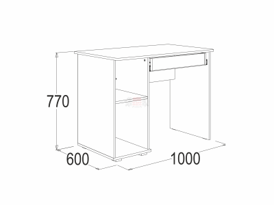 Стол письменный 2 Омега16