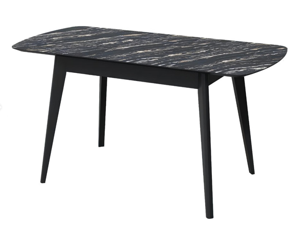 Стол обеденный Прайм раздвижной 1200/1520мм луанда/черный