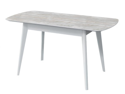 Стол обеденный Прайм раздвижной 1200/1520мм сосна онтарио/белый