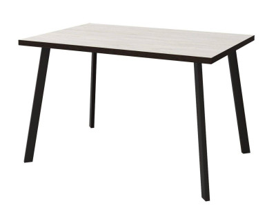 Стол обеденный Хагген (1200*800мм) шелковый камень/металл венге