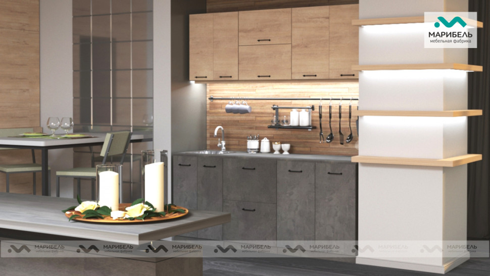 Кухонный гарнитур  «Loft» 2.0 м