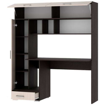 Письменно-компьютерный стол ПКС-1 венге/дуб белфорд