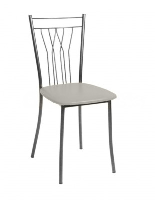 Стул 4 шт ОНЕГА ЛАЙТ кож/ам металлик 23