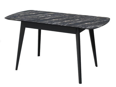 Стол обеденный Прайм раздвижной 1400/1720мм луанда/черный