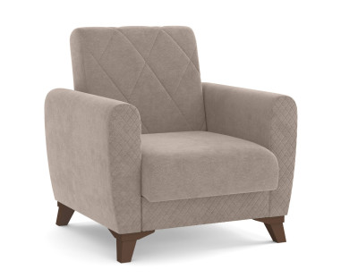 Кресло для отдыха Эдвин велюр прага капучино