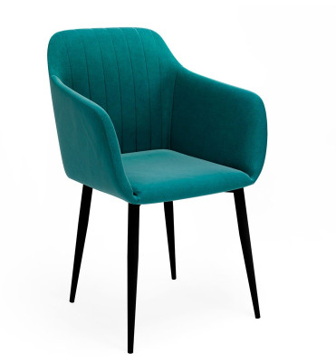 Стул ДИОР велюр Ultra Atlantic зелено-синий 4шт