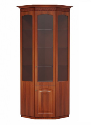 Шкаф-витрина Гармония-4 угловая  МЦН