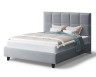 Кровать Велла, 1600*2000 мм, на опорах, светло-серый