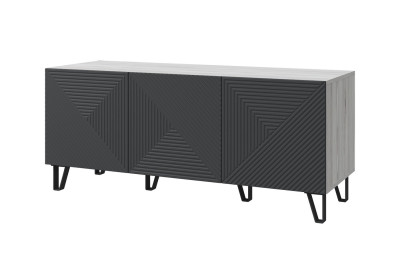 Тумба Солана под ТВ, ясень анкор/смоки софт