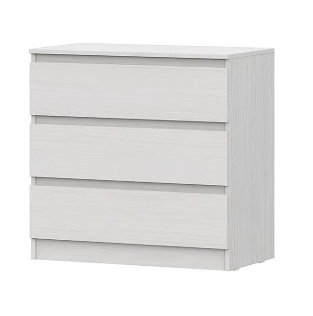 Комод 3 ящика Бриз-1 Ясень Анкор Светлый