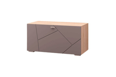 ТВ тумба Скайлайн, дуб сонома светлый/графит