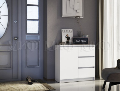 Комод 800 (3 ящика 1) дверь &quot;Челси&quot;