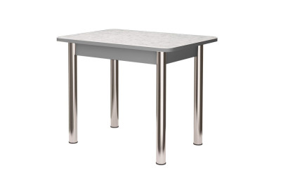 Стол заоваленный ПФ-155г, 800*590 мм, берилл/титан/хром брифинг