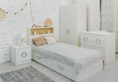 Модульная подростковая Милан, серебро