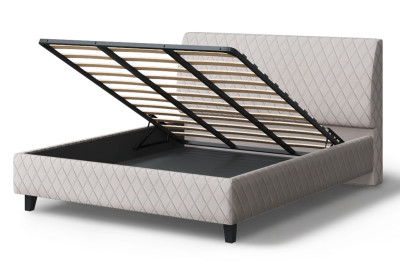 Кровать Хилтон, 2000*1400 мм, бежевый