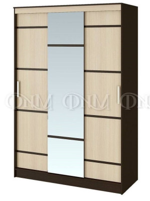 Шкаф-купе 3-х створчатый Сакура