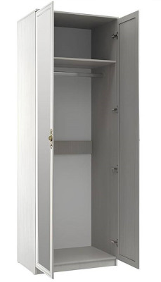 Шкаф для одежды 06.14 Габриэлла с зеркалом (800) вудлайн кремовый 