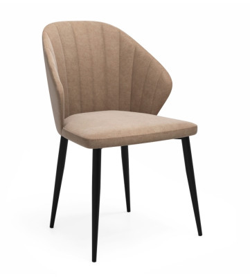 Стул ЭНЗО велюр Ultra Cocoa светло-коричневый (4шт)