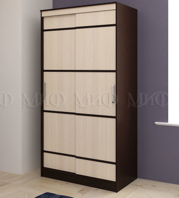 Шкаф-купе 2-х створчатый Сакура