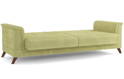 Диван зеленый Амарант велюр тенерифе нефрит