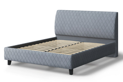 Кровать Хилтон, 2000*1400 мм, серый