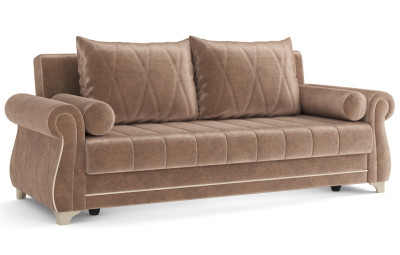 Диван бежевый Порто велюр тенерифе хумус