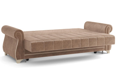 Диван бежевый Порто велюр тенерифе хумус