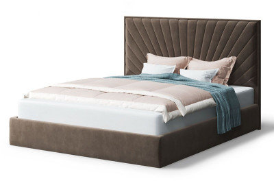 Кровать Леона, 2000*1600 мм, коричневый