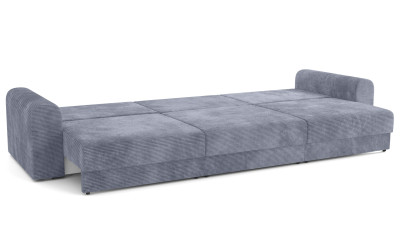 Диван-кровать Конго 3S три секции велюр стил/цилиум индиго