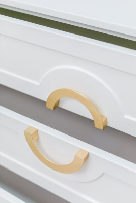 Комод 4 ящика Милан, золото