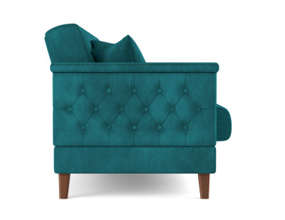 Диван-кровать изумрудный Амарант велюр тенерифе