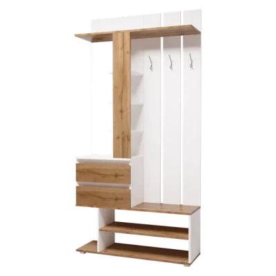 Прихожая Парус, белый/вотан